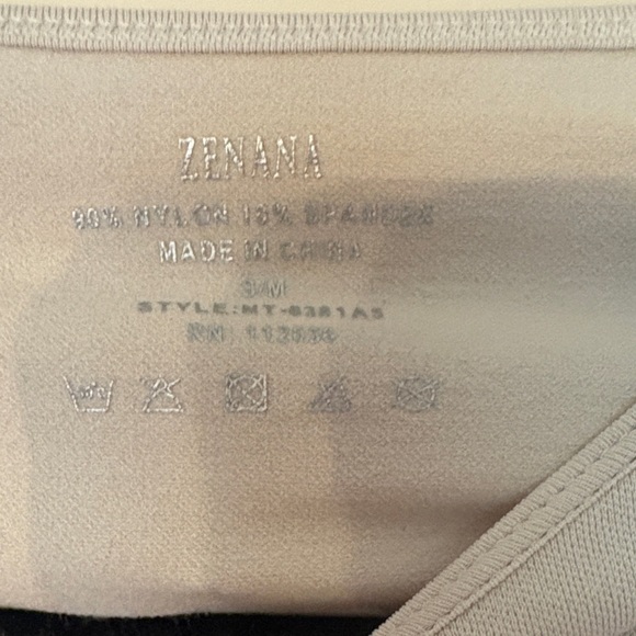 Zenana Outfitters Beige Knot-Detail Wide Overalls - Picture 5 of 8